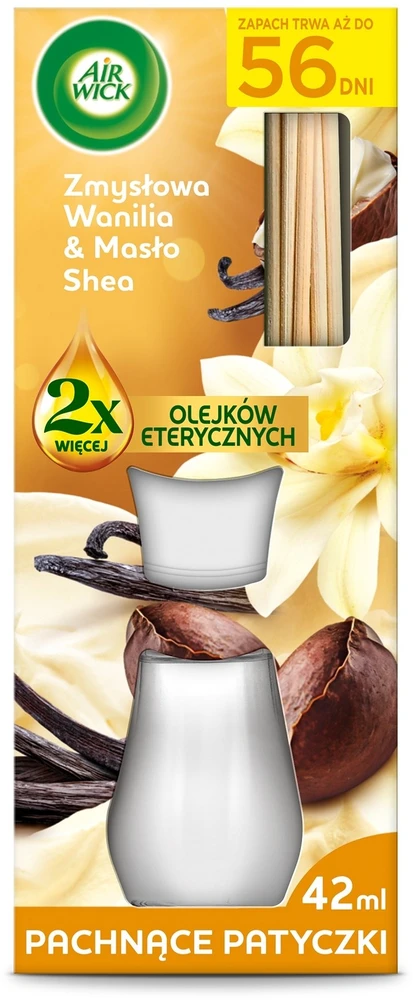 Drėkintuvas La Casa de los Aromas KVEPIANTYS JŪSŲ POJŪČIAI VANILĖ IR SHEA SVIESTAS 42ML