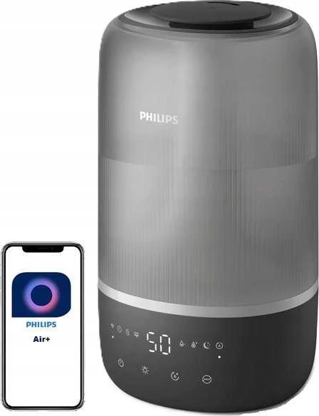 Oro drėkintuvas Philips 1000 serija, iki 41 kv. m, Pilkas