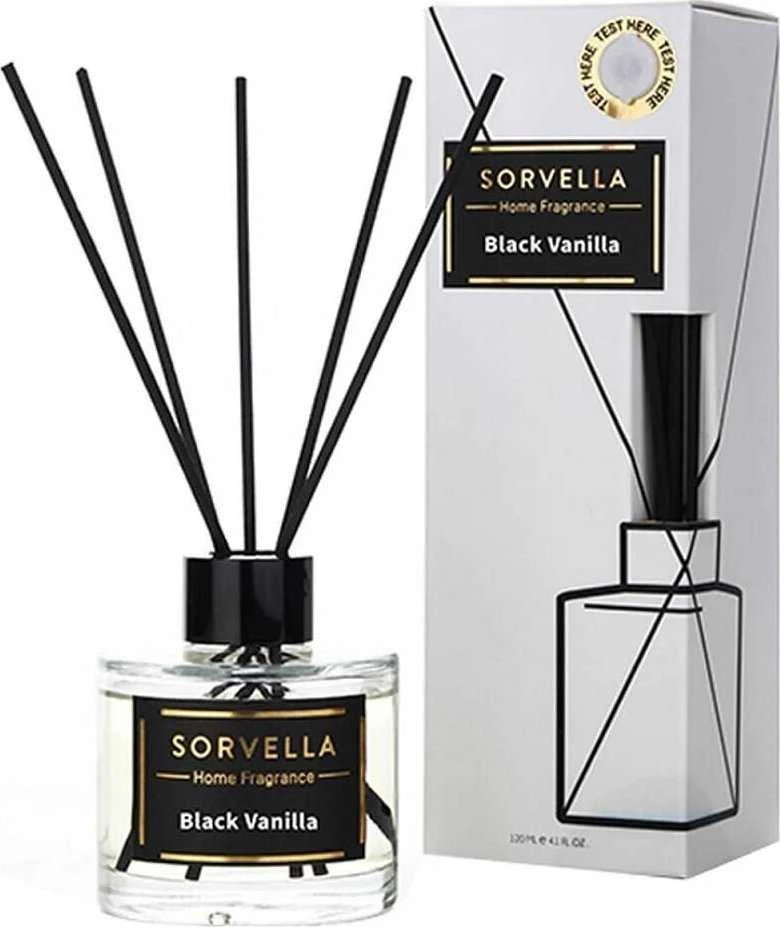 Drėkintuvas Sorvella Perfume Juodas Vanilla, 120 ml