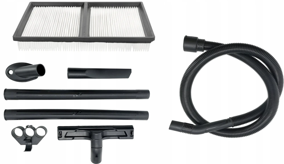 Waart WAART industrinis siurblys statybinis siurblys su automatiniu filtro purtytuvu 1600W, 30L