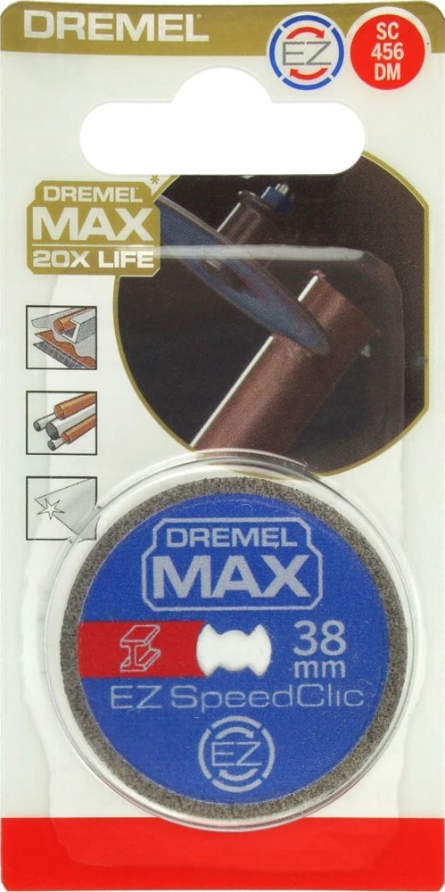 Dremel Bosch SC456DM Pjovimo diskas EZ SpeedClic D=38, 1 vnt