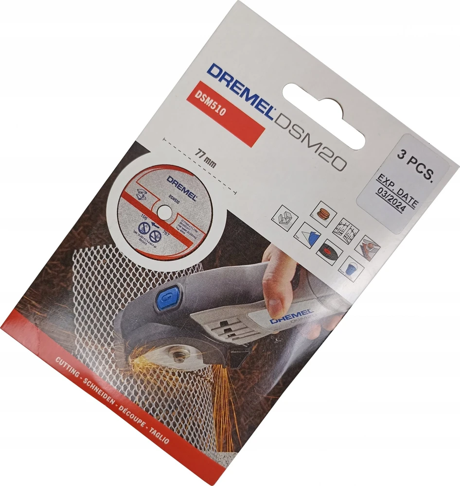 Dremel Bosch 77 mm metalo ir plastiko pjovimo diskas