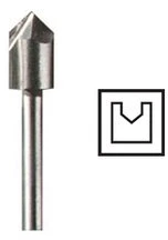 Dremel Bosch 640 HSS freza D=6,4 mm, 1 vnt.