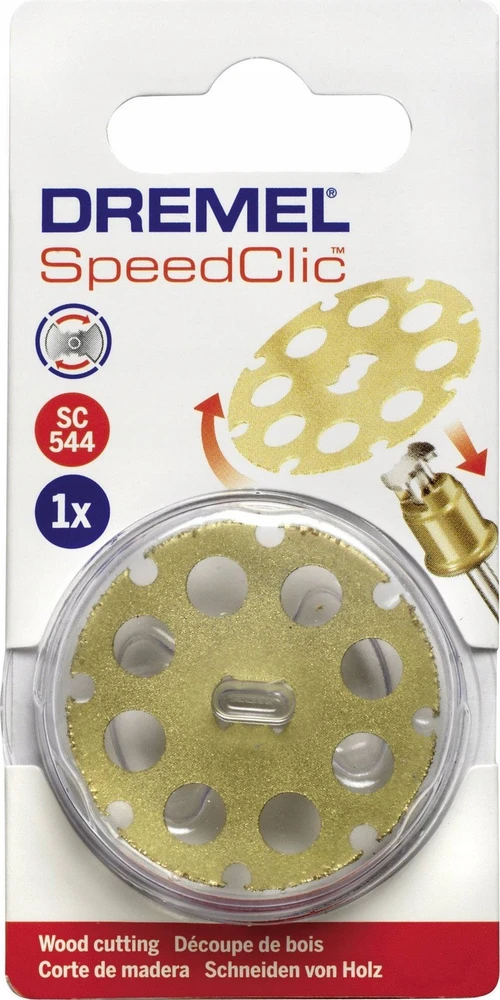 Dremel Medienos pjovimo diskas SC544 D=38, 1 vnt. (be kotelio)