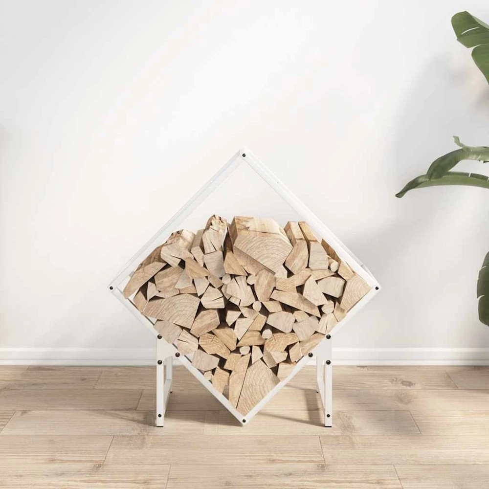 Malkų stovas Baltas 60x25x60 cm Šaltai valcuotas plienas