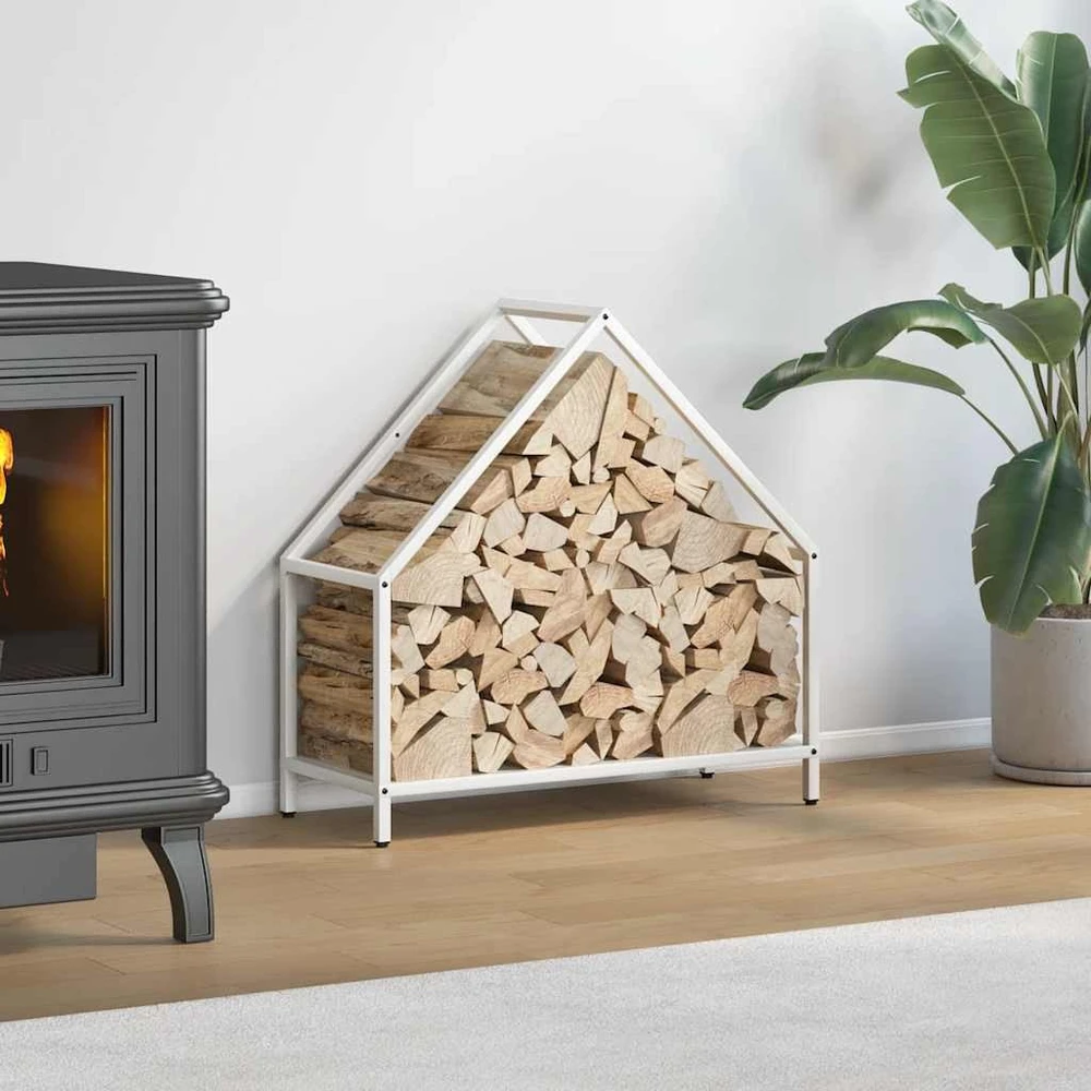 Malkų stovas Baltas 60x25x60 cm Šaltai valcuotas plienas