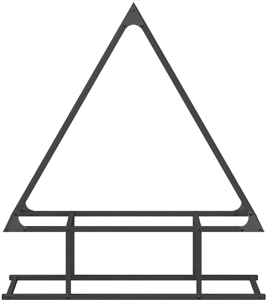 Malkų lentyna, juoda, 80x25x90 cm, šaltai valcuotas plienas