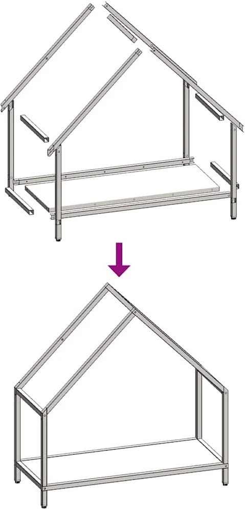 Malkų lentyna Juoda 60x25x60 cm Šaltai valcuotas plienas