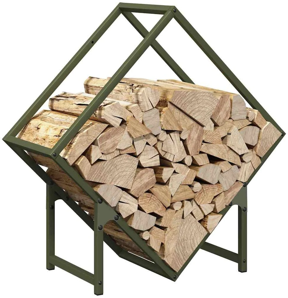 Malkų lentyna Olive Žalias 60x25x60 cm Šaltai valcuotas plienas