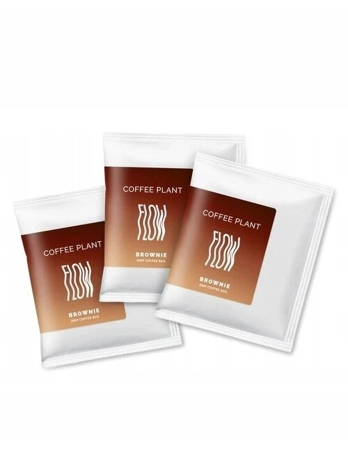 COFFEE PLANT - Flow Brownie Drip Bags - 10 sachets 11 g