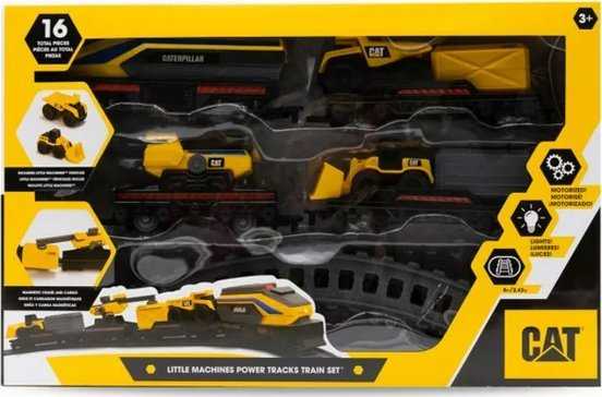 CAT traukinio rinkinys Little Machines, 82949