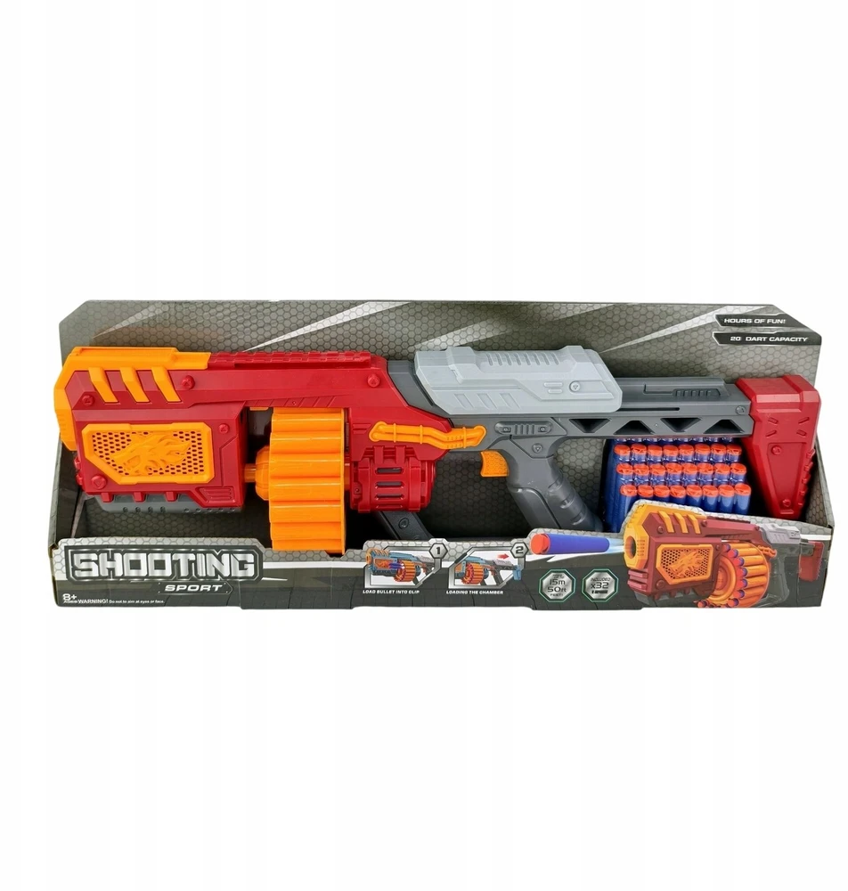 Dromader Karabin na strzałki 60cm dėžutėje 1358234 82344