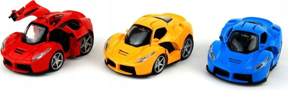Dromader *****Sportinis automobilis metalinis 6/pakuotė 1319314 93144