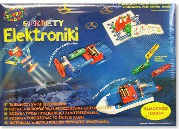 Mokomasis rinkinys – Elektronikos paslaptys – daugiau nei 50 eksperimentų – elektromobilis ir valtis – Dromader 85957