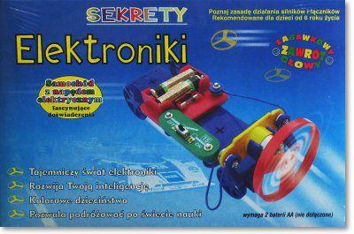 Mokomasis rinkinys – Elektronikos paslaptys – elektromobilis – Dromader 87291