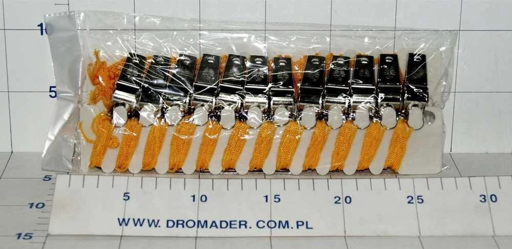 Dromader Teisėjo švilpukas, metalinis, 24 vnt 00673 (24 vnt = 1 pakuotė)