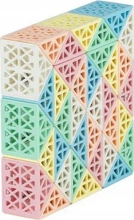 Dromader DĖLĖ, 36 vnt., vaivorykštinė gyvatė, 10,5x10,5x2,5 cm, kortelė.