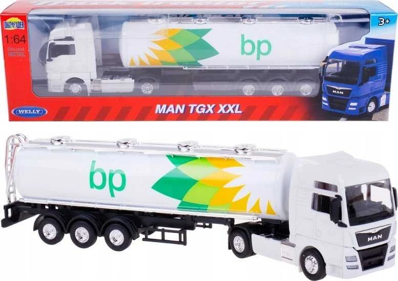 Dromader Važiuoklė Welly Truck 1/64 Man Tgx Oil Tanker