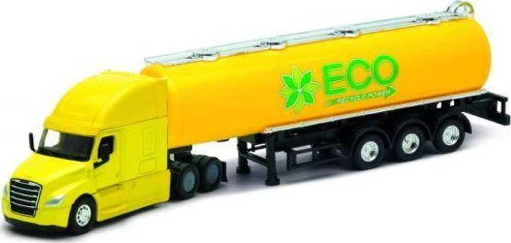 Carm Modeliukas 1:64, CASCADIA Freightleiner, tanker, geltonos spalvos