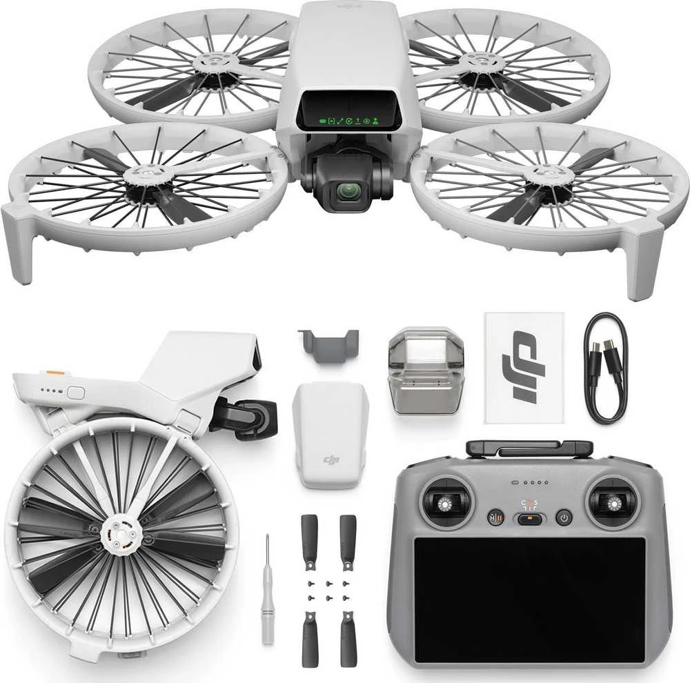 DJI Flip dronas su DJI RC 2 valdymo pultu