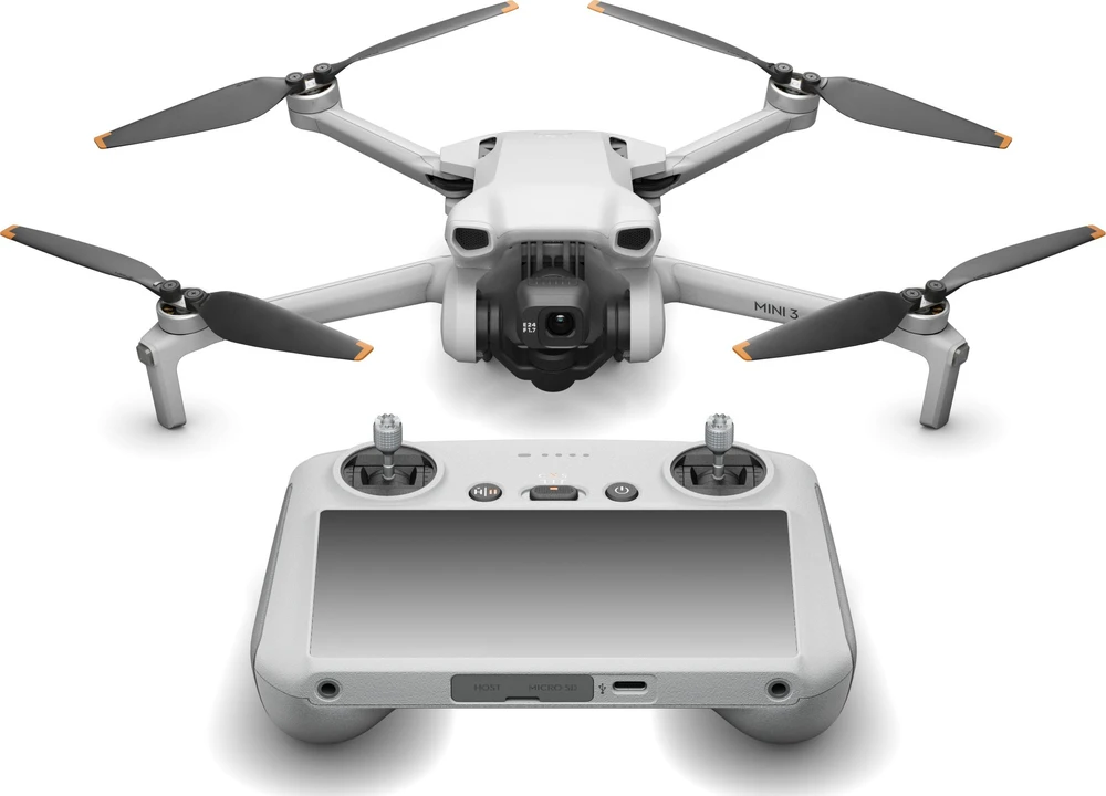 Dronas DJI Mini 3 Fly More Combo (su išmaniuoju pultu)
