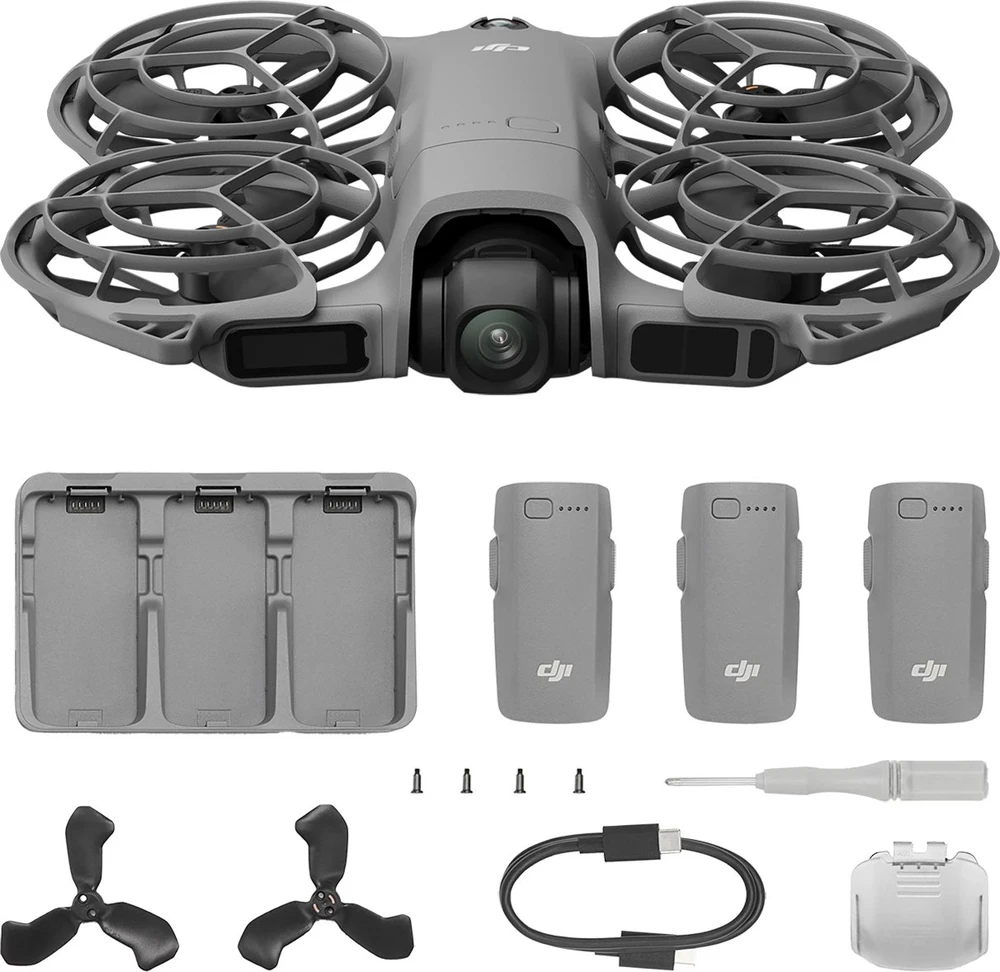 Dronas DJI Neo 2 Fly More Combo