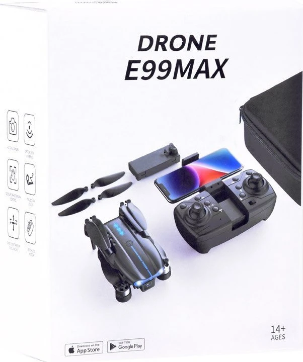 Jokomisiada Skraidantis dronas, nuotoliniu būdu valdomas, sulankstomas RC0658 modelis