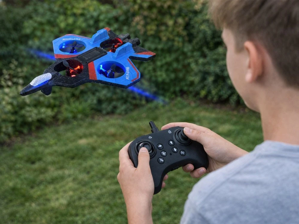 Jokomisiada Nuotoliniu būdu valdomas LED dronas – lengvas pradedantiesiems ir ne tik (RC0755 NI)