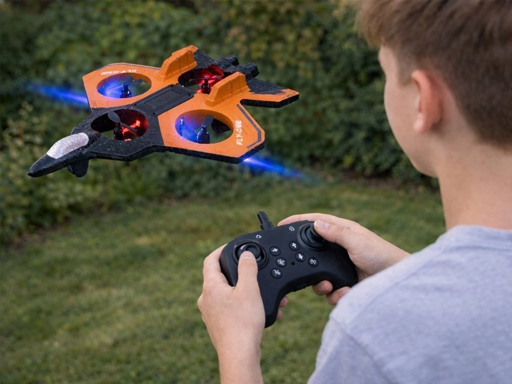Jokomisiada Nuotoliniu būdu valdomas LED dronas – lengvas pradedantiesiems ir pažengusiems RC0755PO
