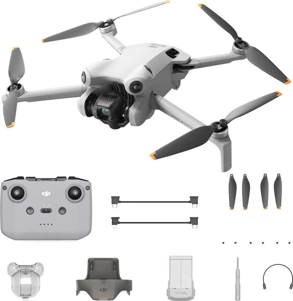 DJI Mini 4 Pro (DJI RC-N2) dronas