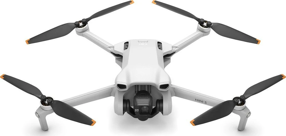 Dronas DJI Mini 3 Consumer su DJI RC, Baltos spalvos