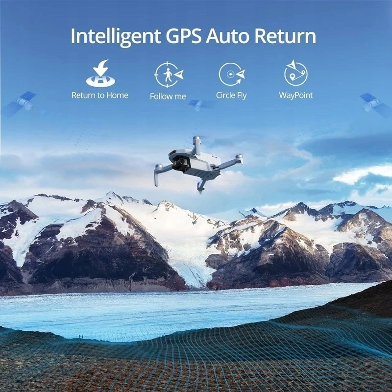 Dronas - POTENSIC Atom SE 4K Kamera 31min Skrydžio Laikas GPS