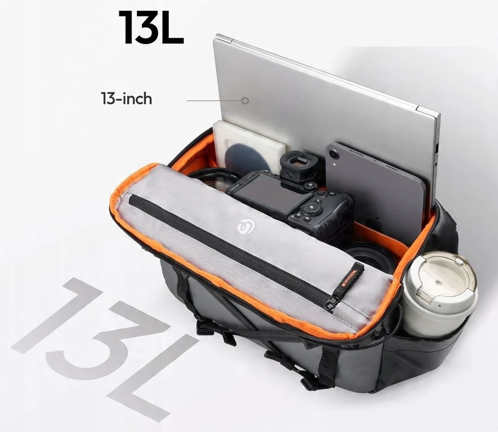 Fotoaparato Dėklas - ULANZI Hoshino Crossbody 13L Modular, Moisture-Resistant