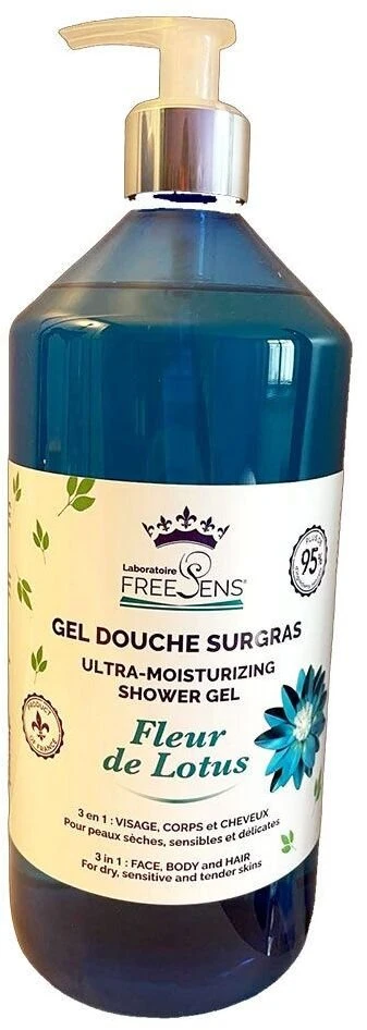Laboratoire Freesens Freesens Dušo želė & Šampūnas 2-In-1 Lotus Flower, 1000 ml