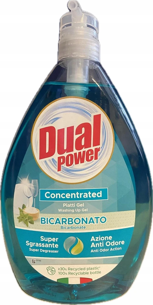 None Indų ploviklis DUAL POWER Bicarbonate&Sage, 1000 ml