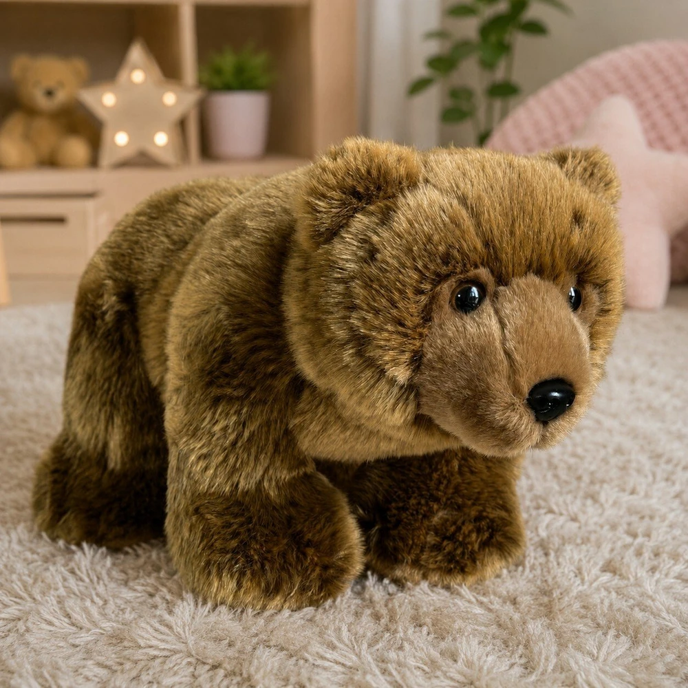Dubi Plusz Niedźwiedź brunatny stojący 36cm 35042