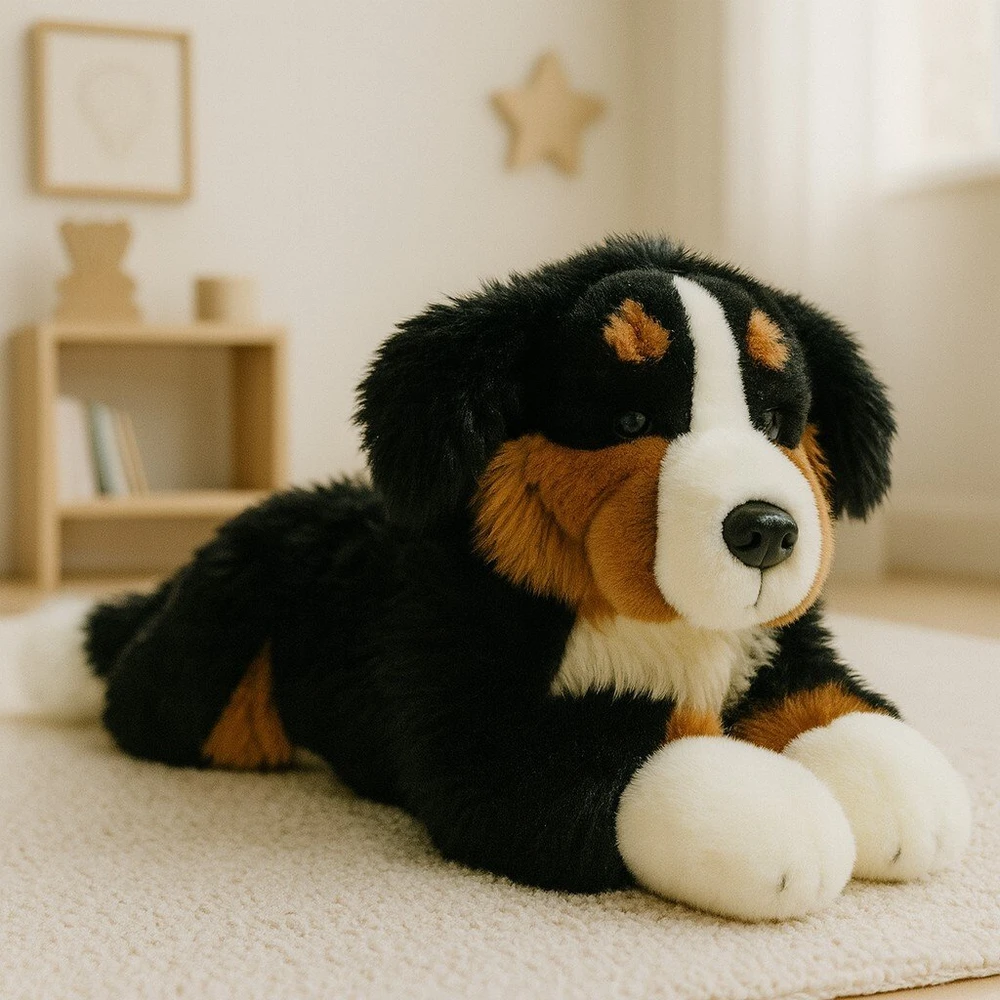Dubi Pliušinis žaislas - berno zenenhundas, 42 cm