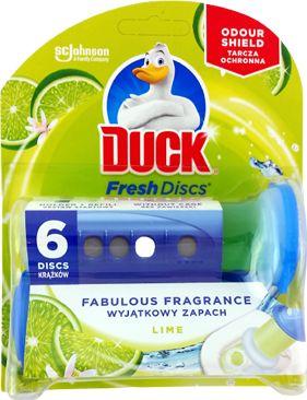 WC gelis DUCK Fresh Discs Lime su aplikatoriumi, 36 ml