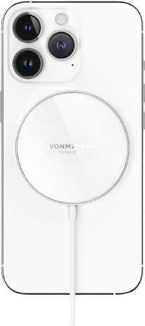 Vonmählen Aura Mini, Vidinis, USB, Belaidis įkrovimas, 1,5 m, Balta