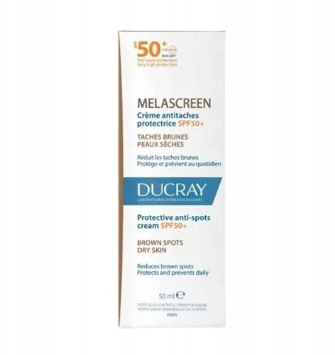 Ducray Melascreen Kreminis SPF 50+ apsauginis kremas nuo saulės, 40 ml