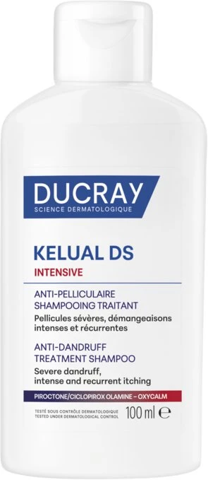Ducray Kelual DS Intensive Hair Šampūnas Nuo pleiskanų, 100 ml