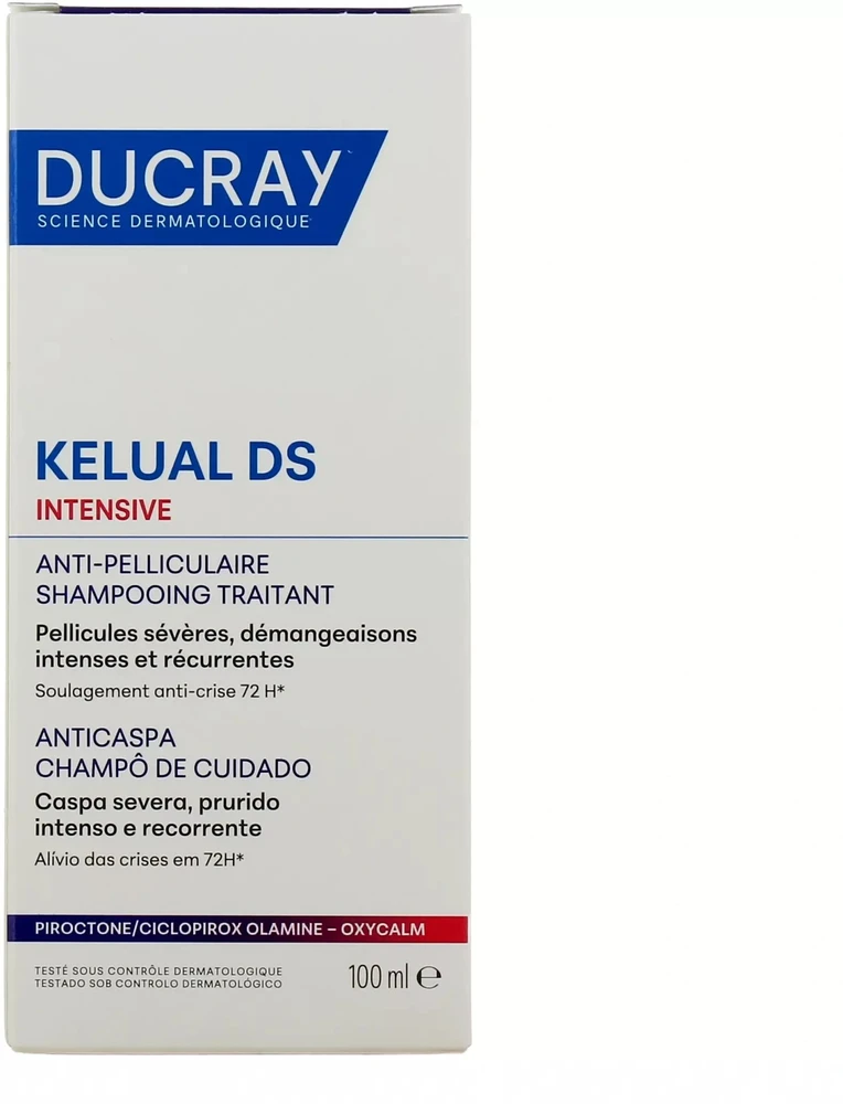 Ducray Kelual DS Intensive Hair Šampūnas Nuo pleiskanų, 100 ml