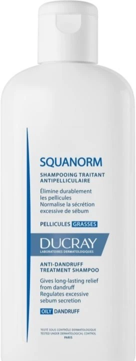 Ducray Squanorm šampūnas, 200 ml