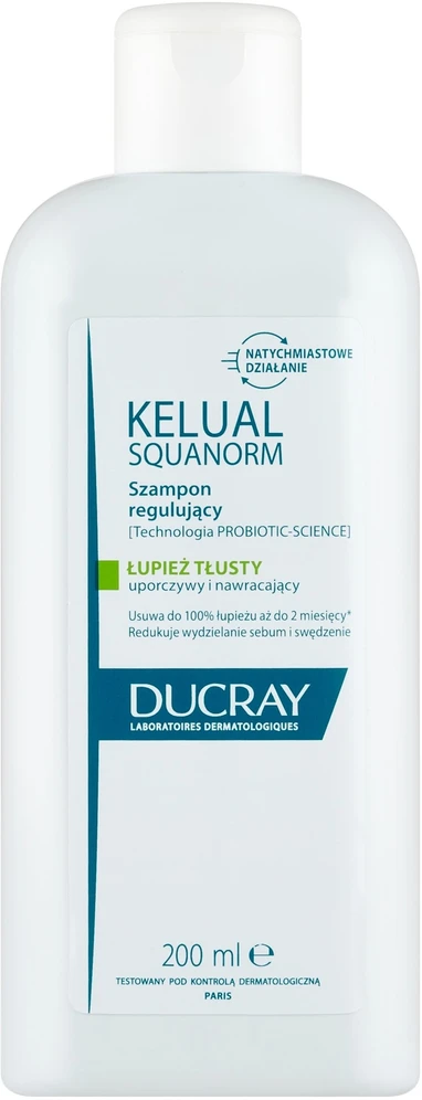 Ducray Squanorm šampūnas, 200 ml