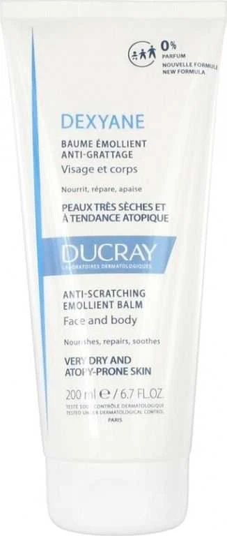 Ducray Dexyane minkštinantis balzamas nuo įbrėžimų, 200 ml