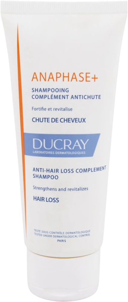 „Ducray Anaphase+“ plaukų priežiūros šampūnas nuo plaukų slinkimo ir retėjimo, 100 ml