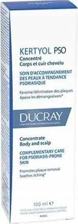 odos turinčios polinkį į psoriazę . tepalas Ducray Kertyol Pso 100ml