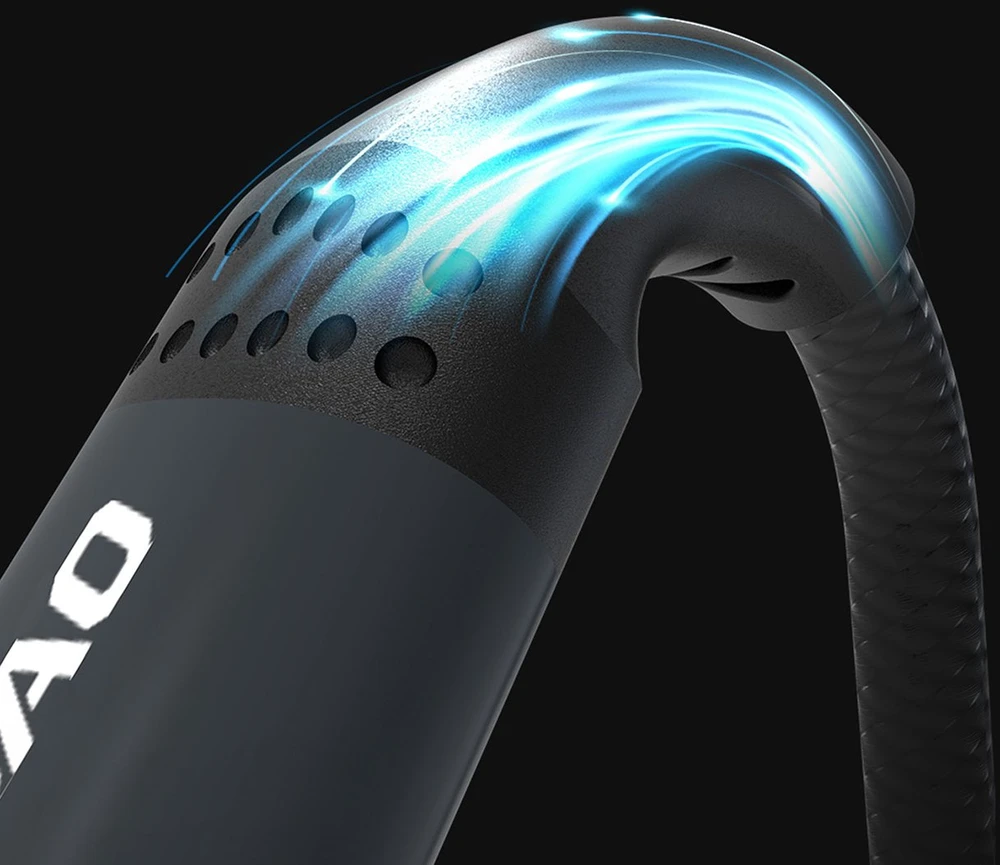 Dudao L3CL USB-C – „Lightning“ 30 W pintas kabelis 1,2 m – juodos spalvos