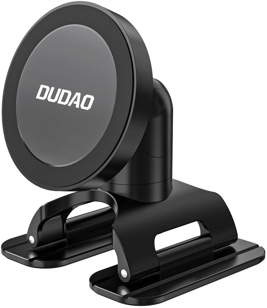 „Dudao F25 MagSafe“ suderinamas automobilio laikiklis, skirtas prietaisų skydeliui arba priekiniam stiklui - juodas