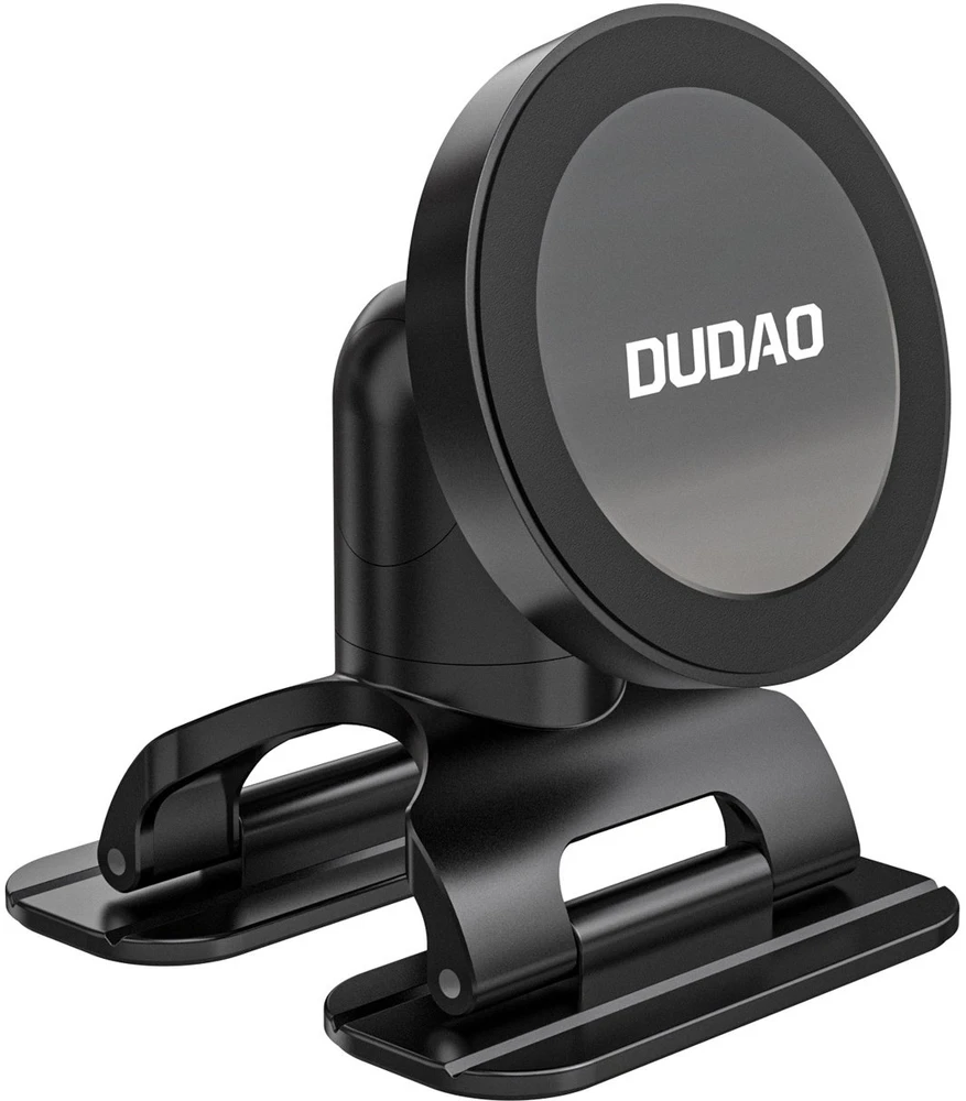 „Dudao F25 MagSafe“ suderinamas automobilio laikiklis, skirtas prietaisų skydeliui arba priekiniam stiklui - juodas